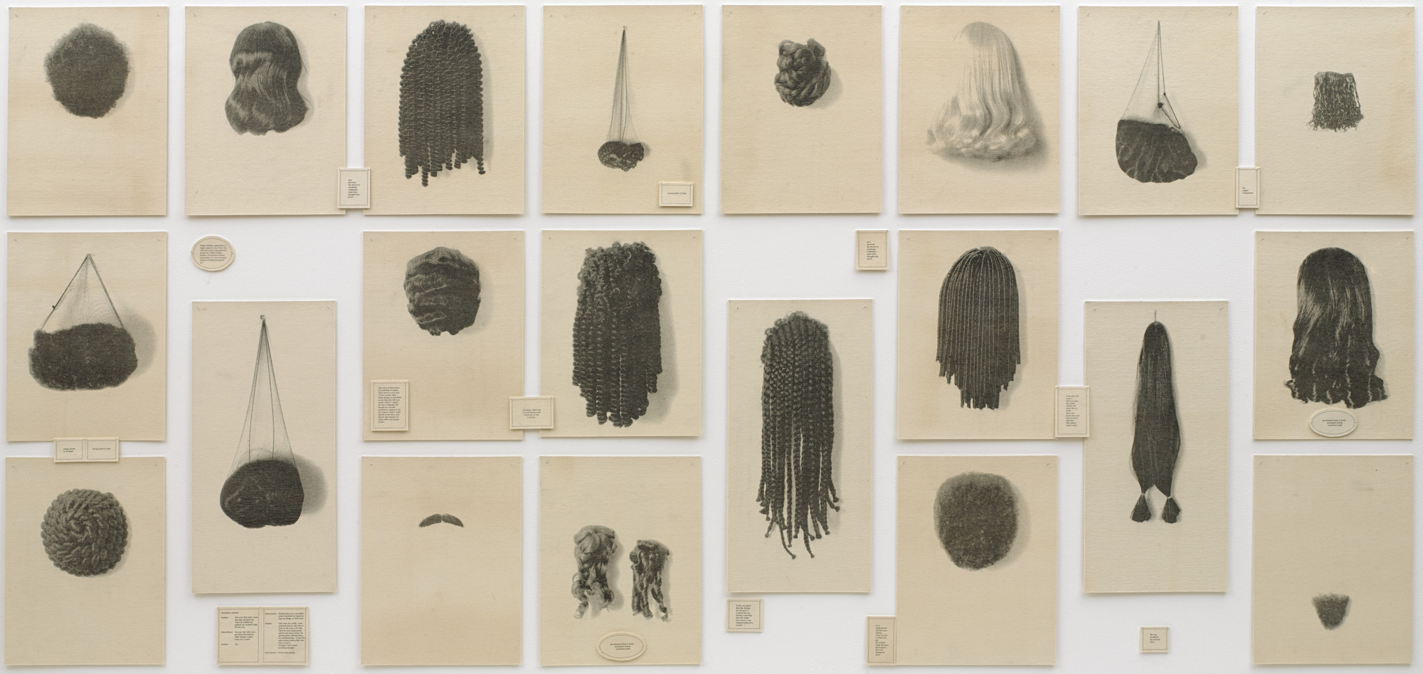 Lorna Simpson: Wigs