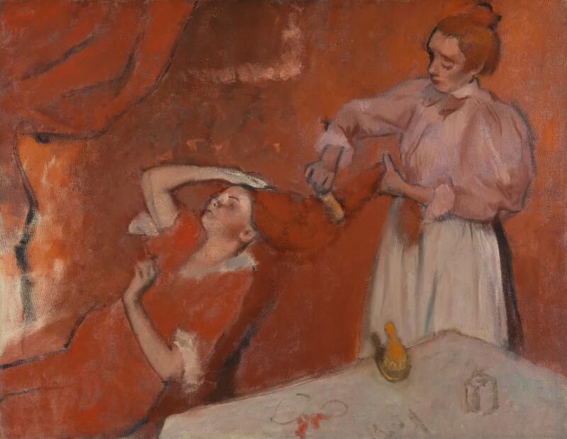 Edgar Degas: The Coiffure