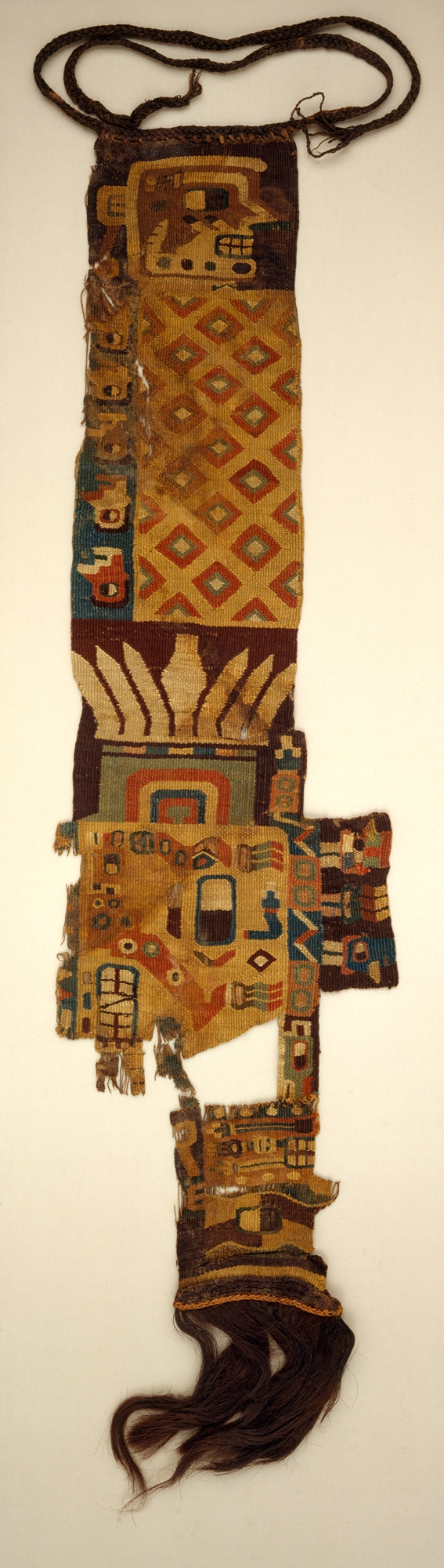 Pukara Neck Emblem Woven with Human Hair
