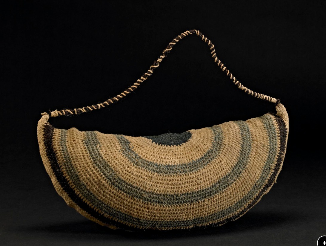 Aboriginal Australian Pituri Bag Woven with Human Hair
